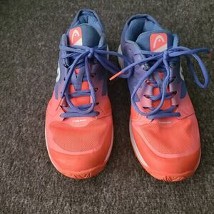 Head Womens Sprint Pro2.0 Athletic Shoes Blue 274108 Tennis Color Block Mesh 6.5